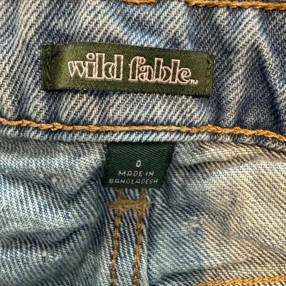Wild Fable High Rise Denim Bermuda Shorts 
Size 0 - Picture 3 of 5